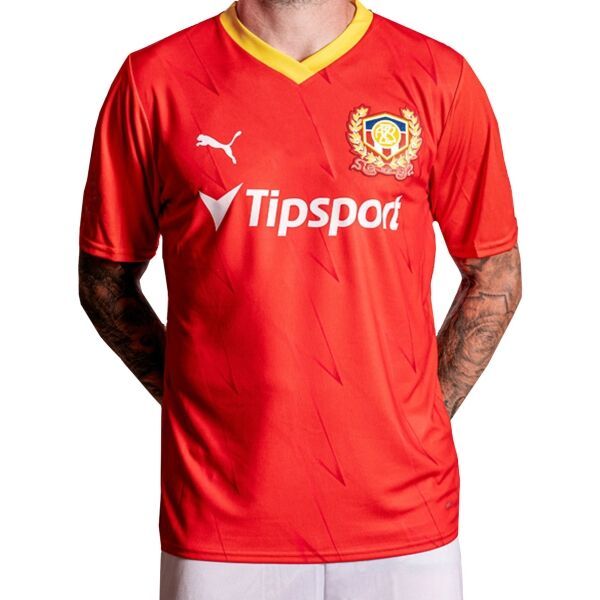 Puma Puma ZBROJOVKA BRNO HOME JERSEY Футболна фланелка, червено, размер