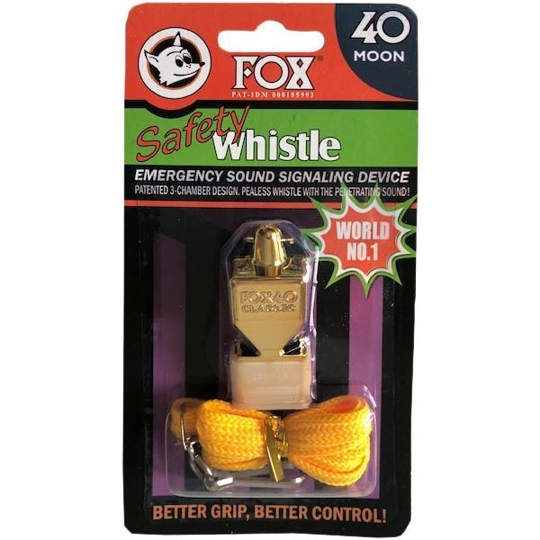 Quick Quick FOX 40 ALU Свирка, жълто, размер