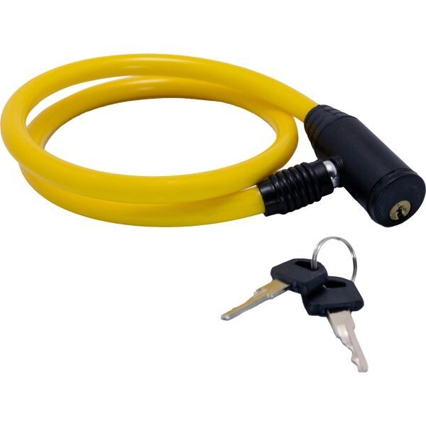 Quick Quick KEY LOCK 70 cm Катинар за колело, жълто, размер os