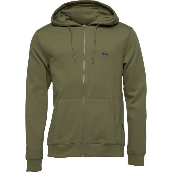 Quiksilver Quiksilver BASIC HOOD ZIP YOUNG MEN Мъжки суитшърт, khaki, размер