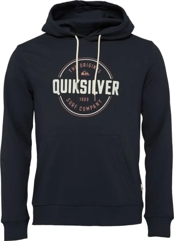 Quiksilver Quiksilver CIRCLE UP Мъжки суитшърт, тъмносин, размер