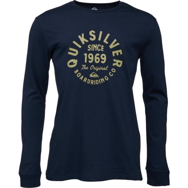 Quiksilver Quiksilver CIRCLED SCRIPT FRONT Мъжка тениска, синьо, размер