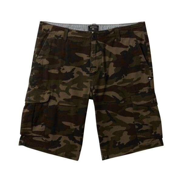 Quiksilver Quiksilver CRUCIAL BATTLE CARGO Мъжки шорти, khaki, размер