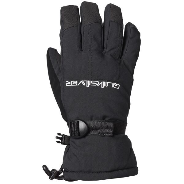 Quiksilver Quiksilver MISSION GLOVE Мъжки скиорски ръкавици, черно, размер