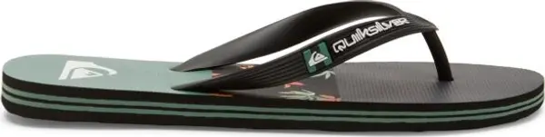 Quiksilver Quiksilver MOLOKAI STRIPE Мъжки сандали, черно, размер 41