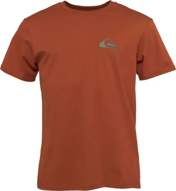 Quiksilver Quiksilver MW LOGO SS Мъжка тениска, кафяво, размер