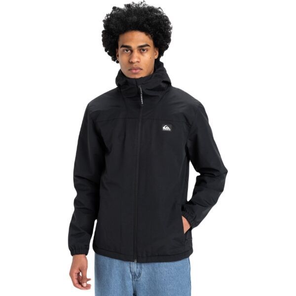 Quiksilver Quiksilver OVERCAST 3K WARM JACKET Мъжко яке, черно, размер