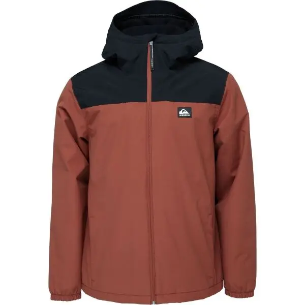 Quiksilver Quiksilver OVERCAST 3K WARM JACKET Мъжко яке, винен, размер