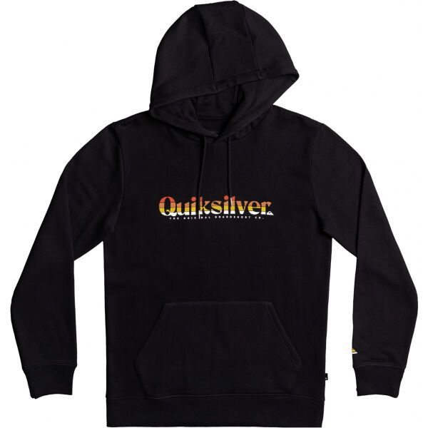 Quiksilver Quiksilver PRIMARY HOOD Мъжки суитшърт, черно, размер