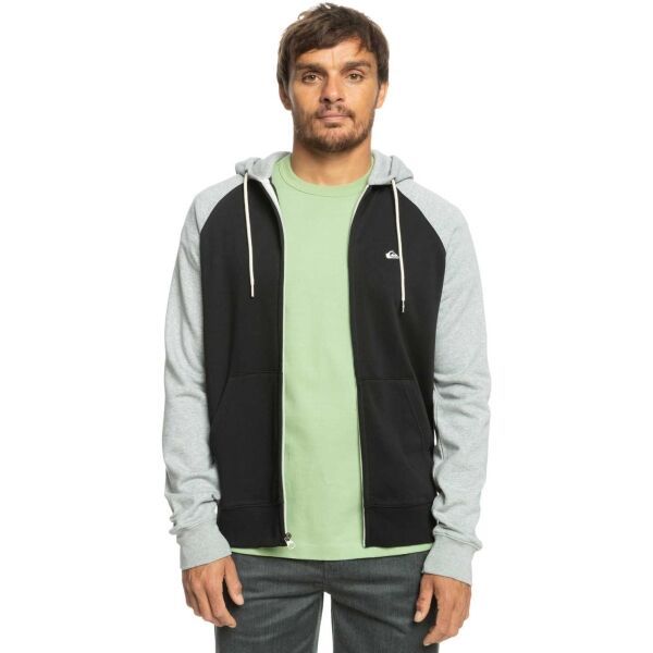 Quiksilver Quiksilver EVERYDAY ZIP Мъжки суитшърт, черно, размер M