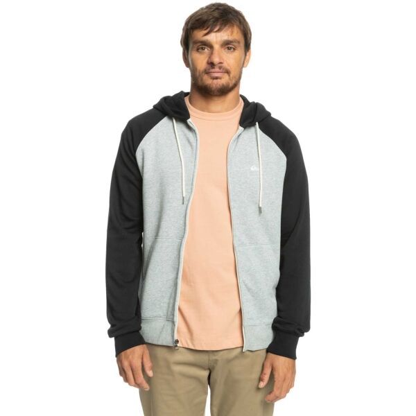 Quiksilver Quiksilver EVERYDAY ZIP Мъжки суитшърт, сиво, размер S