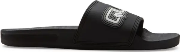 Quiksilver Quiksilver RIVI WORDMARK SLIDE II Мъжки чехли, черно, размер 39