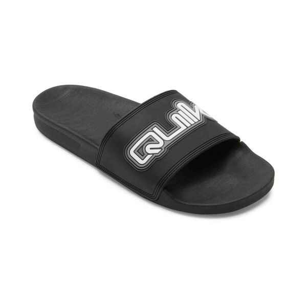 Quiksilver Quiksilver RIVI WORDMARK SLIDE II Мъжки чехли, черно, размер 39
