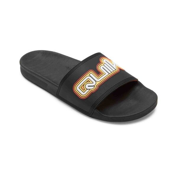 Quiksilver Quiksilver RIVI WORDMARK SLIDE II Мъжки чехли, черно, размер 43