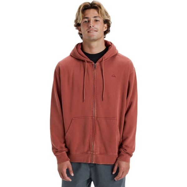 Quiksilver Quiksilver SALT WATER ZIP HOODIE Мъжки суитшърт, червено, размер