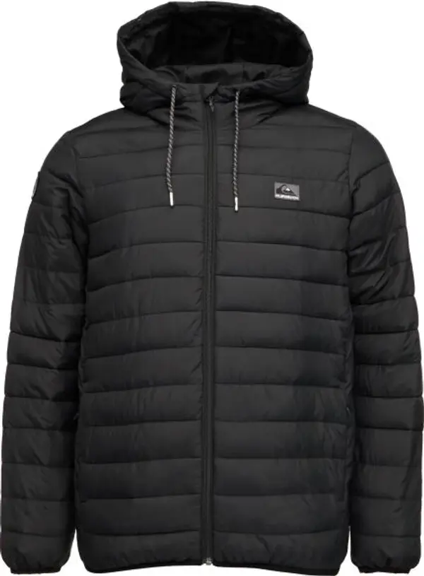 Quiksilver Quiksilver SCALY HOOD Мъжко яке, черно, размер