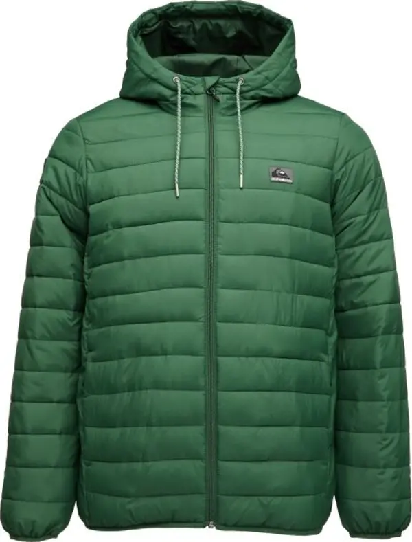 Quiksilver Quiksilver SCALY HOOD Мъжко яке, тъмнозелено, размер