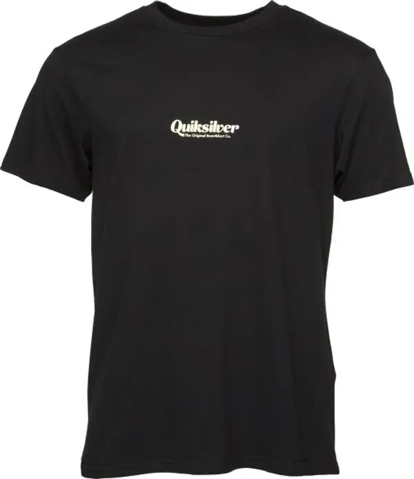 Quiksilver Quiksilver SIMPLE LETTRING SS Мъжка тениска, черно, размер