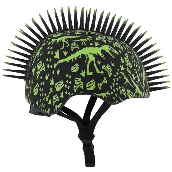 RASKULLZ RASKULLZ SUPER RAINBOW CORN Момичешка каска за колоездене, черно, размер (48 - 52)