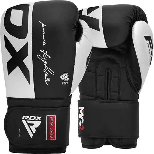RDX RDX F4 BOXING SPARRING GLOVES Боксьорски ръкавици, черно, размер
