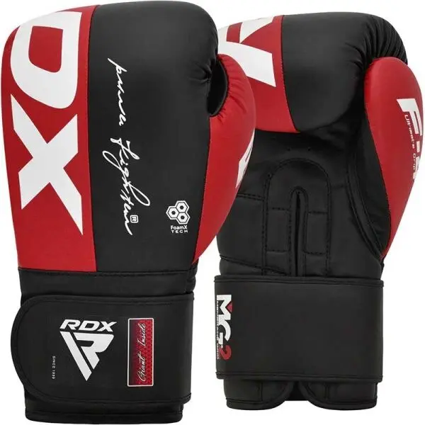 RDX RDX F4 BOXING SPARRING GLOVES Боксьорски ръкавици, черно, размер