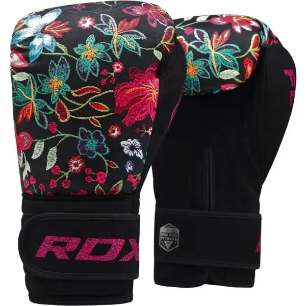 RDX RDX FLORAL FL3 Дамски боксьорски ръкавици, черно, размер