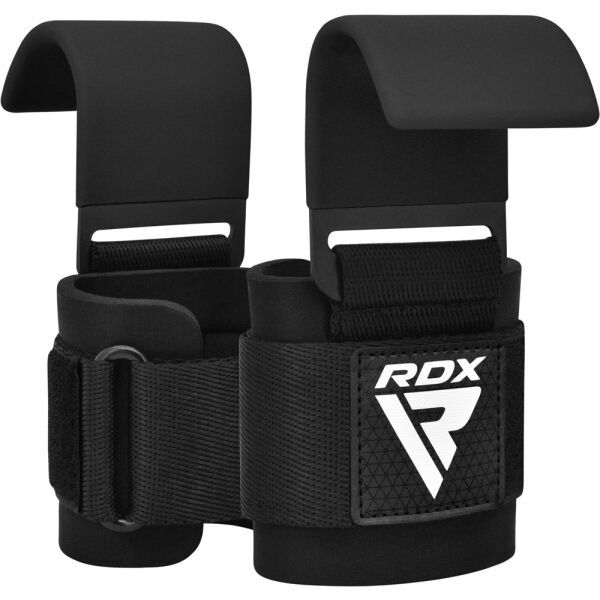 RDX RDX GYM HOOK STRAP Регулируем колан с катарама, черно, размер