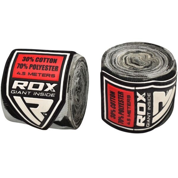 RDX RDX HAND WRAPS 4,5M Боксови бинтове, сиво, размер