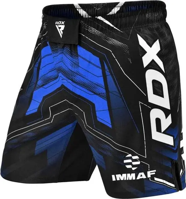 RDX RDX IMMAF APPROVED MMA FIGHT & TRAINING SHORTS Шорти за MMA, черно, размер XXXL
