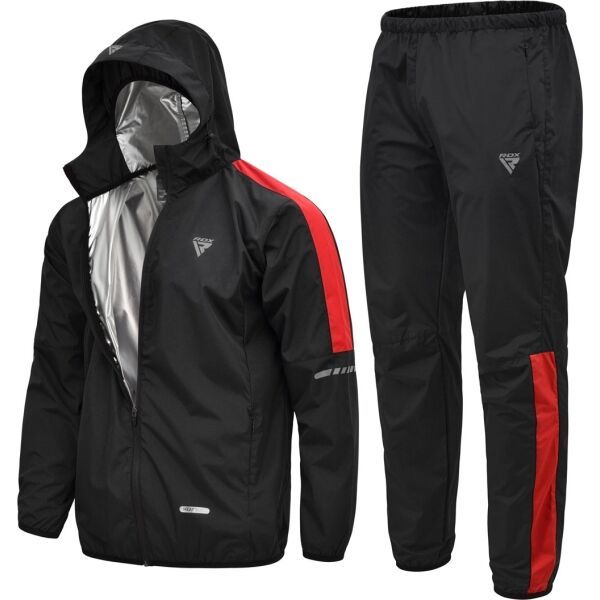 RDX RDX SAUNA SUIT H1 Комплект за отслабване, черно, размер