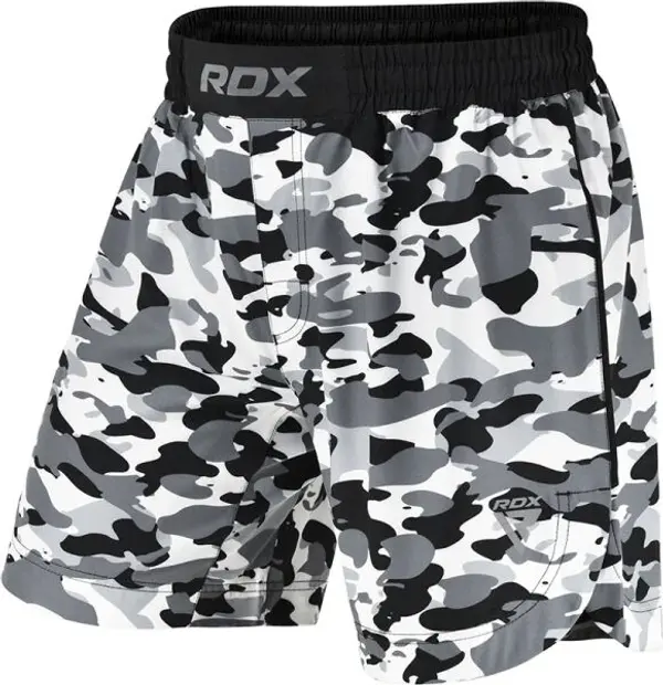 RDX RDX T15 MMA FIGHT SHORTS ММА къси панталони, сиво, размер XXL