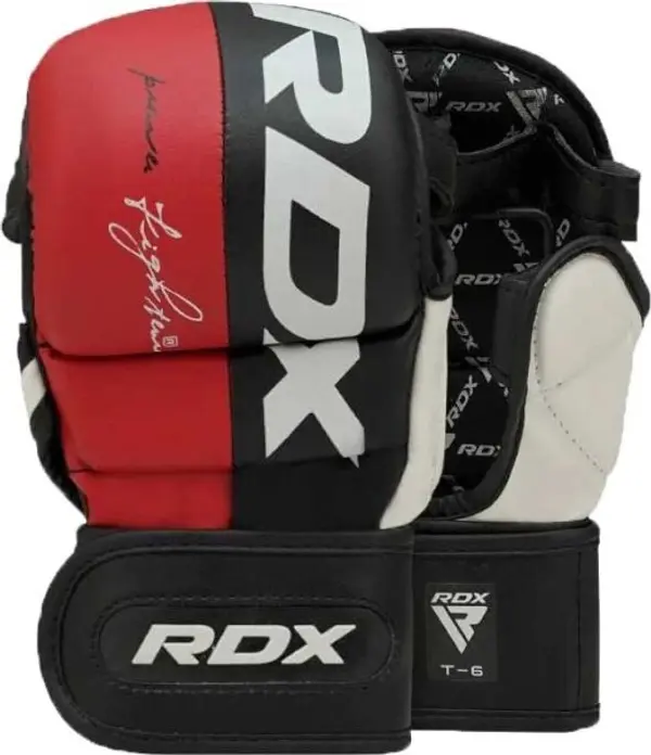 RDX RDX T6 MMA SPARRING GLOVES MMA ръкавици, черно, размер