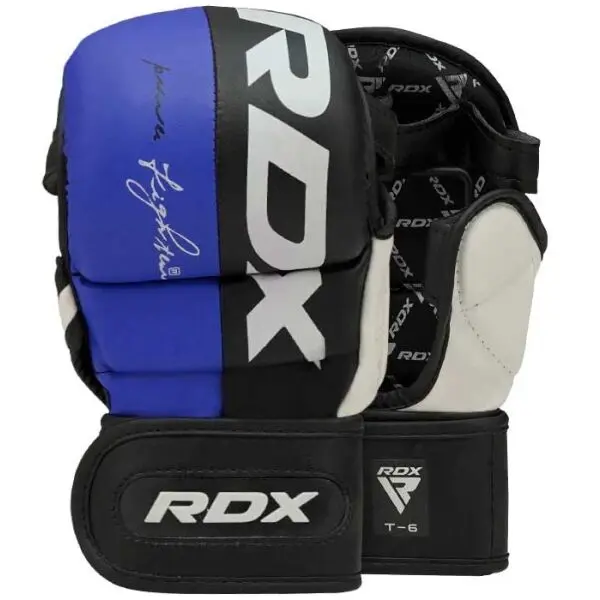 RDX RDX T6 MMA SPARRING GLOVES MMA ръкавици, черно, размер