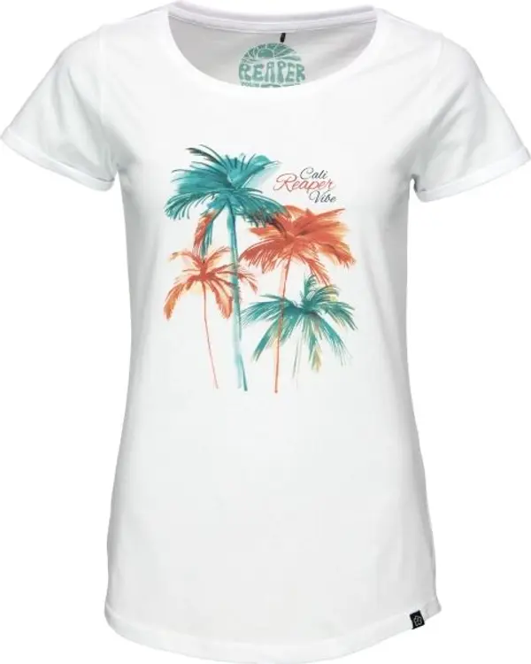 Reaper Reaper CALI Дамска тениска, бяло, размер