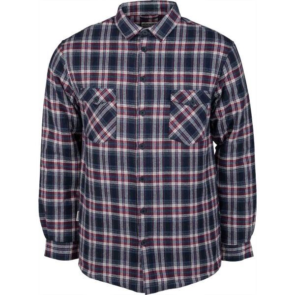 Reaper Reaper ERAMO Мъжка затоплена риза, тъмносин, размер