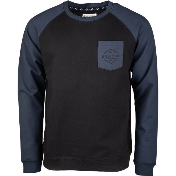 Reaper Reaper ORIANO Мъжка блуза, черно, размер