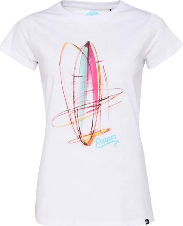 Reaper Reaper SURFIE Дамска тениска, бяло, размер