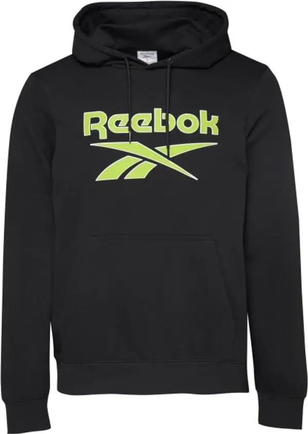Reebok Reebok ELLIOT HD LOGO Мъжки суитшърт, черно, размер
