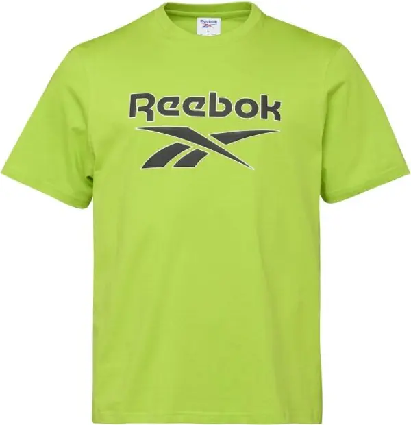 Reebok Reebok HARRY HD LOGO SS Мъжка тениска, зелено, размер
