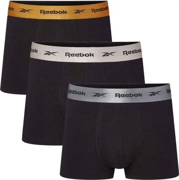 Reebok Reebok HIRST 3 PACK Мъжки боксерки, черно, размер