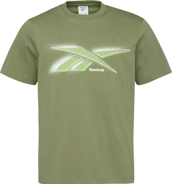 Reebok Reebok JAMES SS Мъжка тениска, зелено, размер