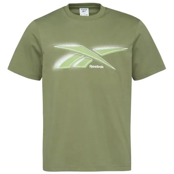 Reebok Reebok JAMES SS Мъжка тениска, зелено, размер