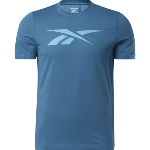 Reebok Reebok GS VECTOR TEE Мъжка тениска, синьо, размер S