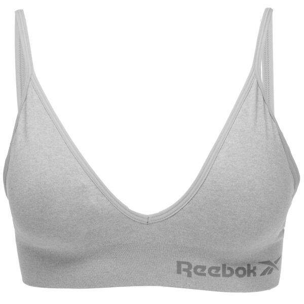 Reebok Reebok SEAMLESS BRA JUSTINE Дамско бюстие, сиво, размер