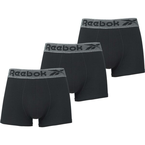 Reebok Reebok TRUNK MAIR 3pk Мъжки боксерки, черно, размер