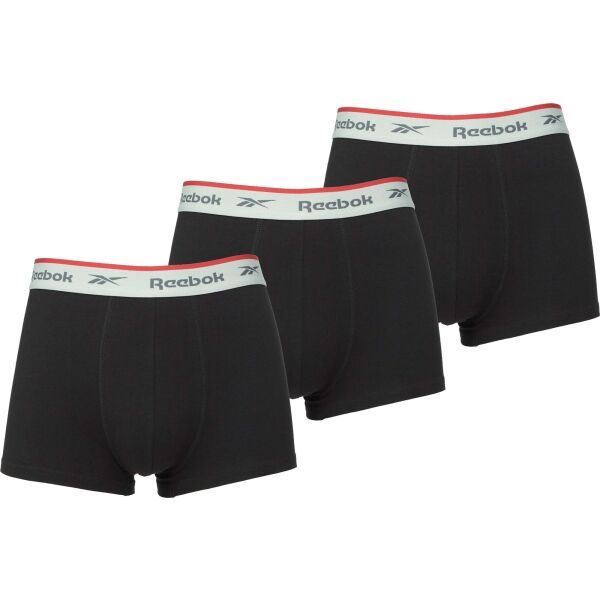 Reebok Reebok TRUNK OVETT 3pk Мъжки боксерки, черно, размер