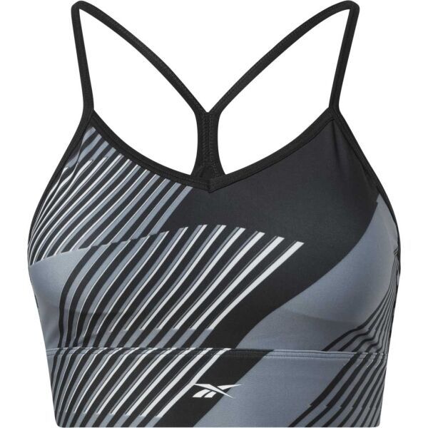 Reebok Reebok WOR TRAIN AOP BRA Дамско  бюстие, черно, размер