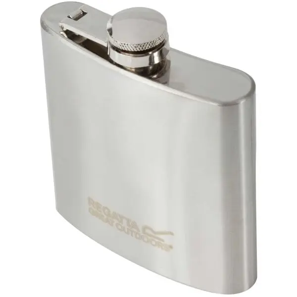 REGATTA OUTDOORS REGATTA OUTDOORS HIP FLASK 170 ML Плоска бутилка, сребърно, размер 175 ML