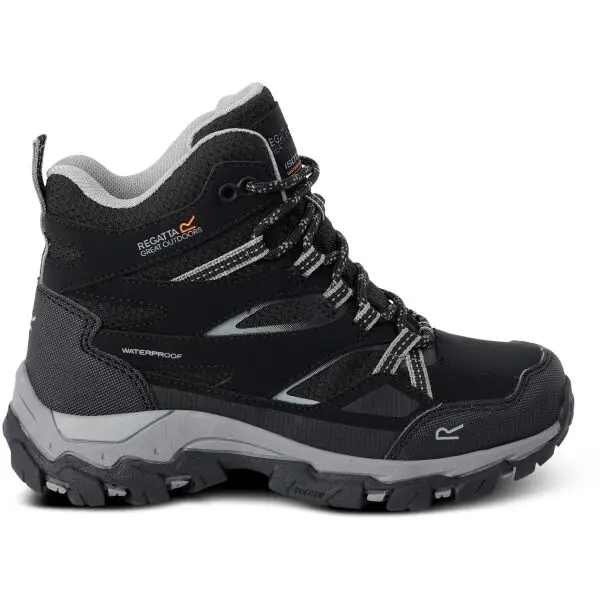 REGATTA OUTDOORS REGATTA OUTDOORS HOLCOMBE III KIDS Детски обувки за трекинг, черно, размер