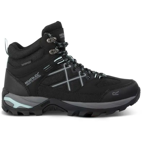 REGATTA OUTDOORS REGATTA OUTDOORS SAMARIS III W Дамски туристически обувки, черно, размер